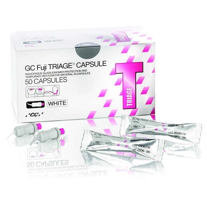 GC Fuji TRIAGE Glass Ionomer Sealant and Surface Protectant Capsules, White, 0.13 ml, 50/Box, 002269 thumbnail 17