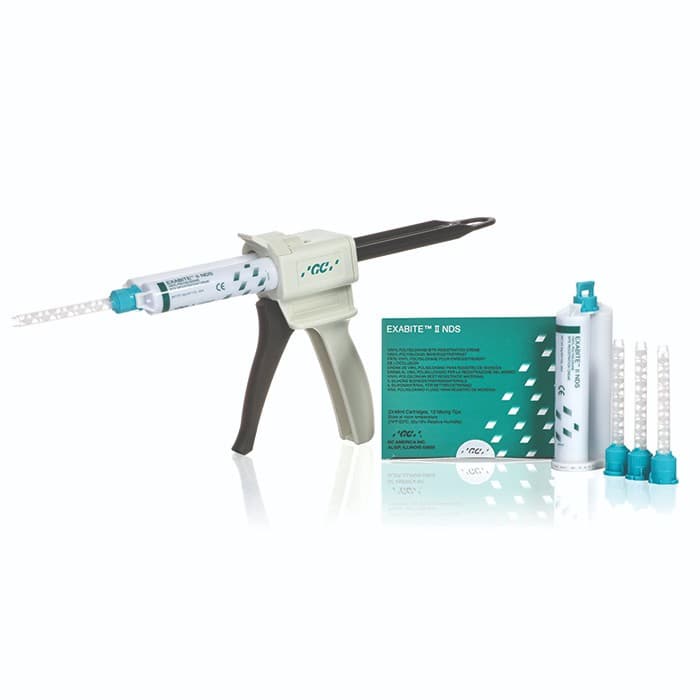 Exabite II NDS VPS Bite Registration Creme, Fast Set, Aqua, 48 mL Cartridge Refill Package, 8/Pk, 132418 thumbnail 24