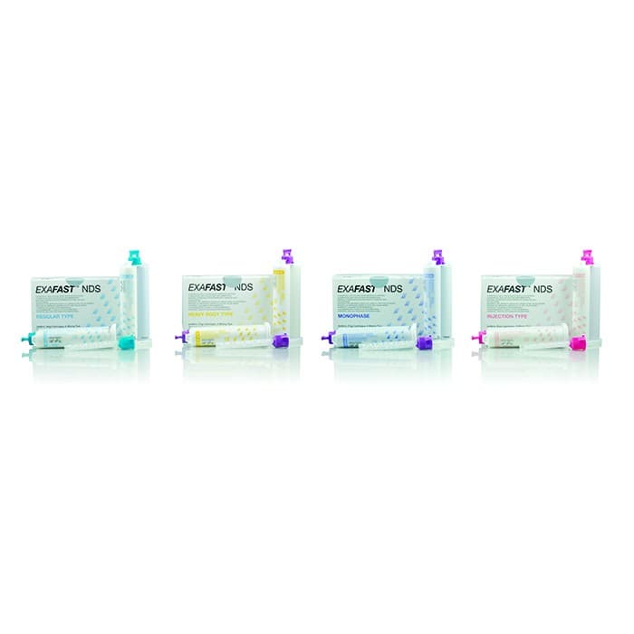 GC America Exafast NDS VPS Putty Impression Material, Fast Set, 5+5 Clinic Pack (5 x 500 g Base + 5 x 500 g Catalyst), 137305 thumbnail 8