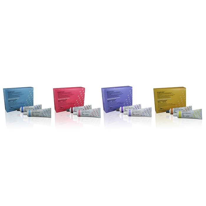 GC America Exaflex Putty VPS Impression Material, Clinic Package (5 Base + 5 Catalyst, 500 g Each), 138305 thumbnail 15