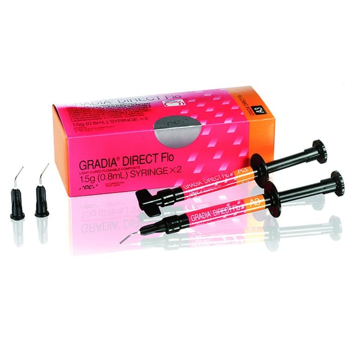 GC America Gradia Direct Flo Flowable Composite Syringe Refill, Shade AO3, 1.5 g Syringe, 2/Pkg thumbnail 10