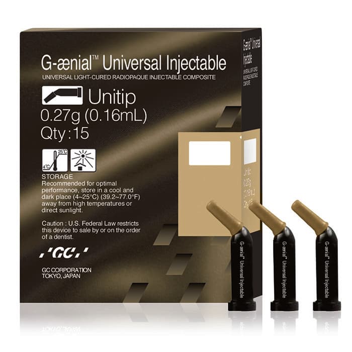 G-aenial™ Universal Injectable Composite, Unitips CV, 0.16 mL, Box of 15 thumbnail 5