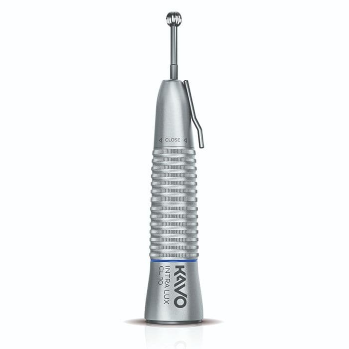 KaVo 3610N3 Surgical Straight Handpiece Attachment, Manual Chuck, 1:1 Speed Ratio, 40,000 rpm, Blue thumbnail 5