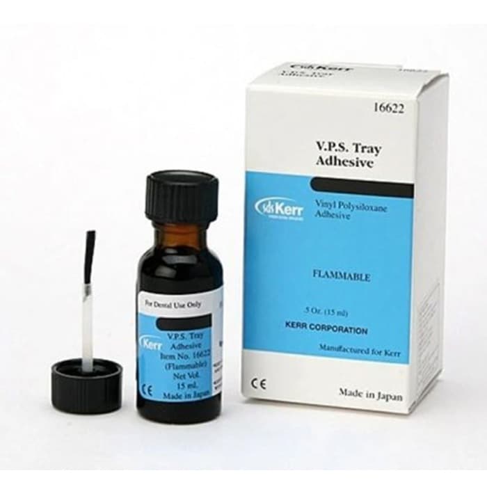 Kerr V.P.S. Vinyl Polysiloxane Tray Adhesive, 15 mL Bottle, 16622 thumbnail 14