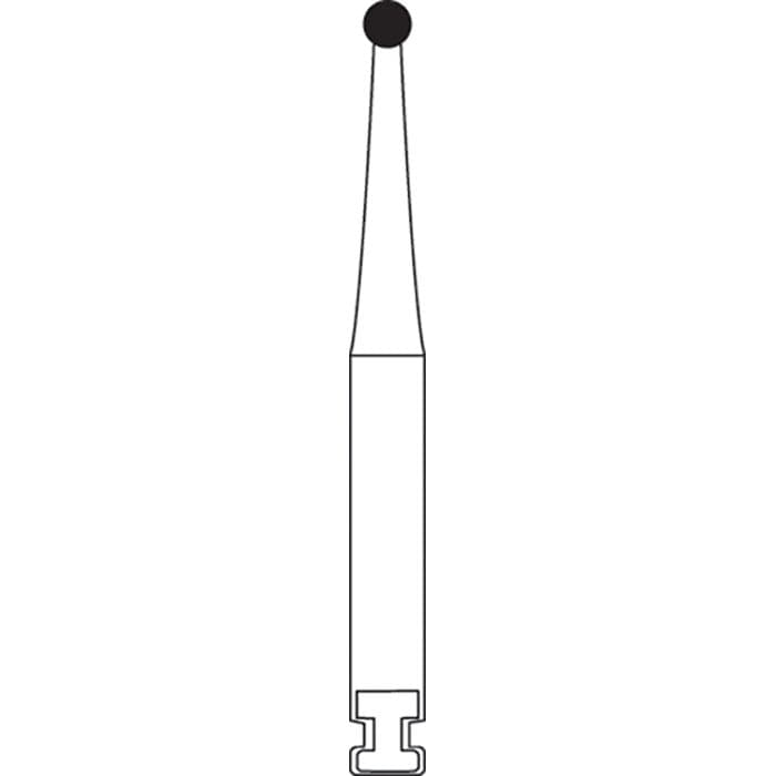 NTI 2-Piece Operative Carbide Bur, RA - Round, #3, 1.2 mm Diameter, 5/Pkg, H3-RA thumbnail 7