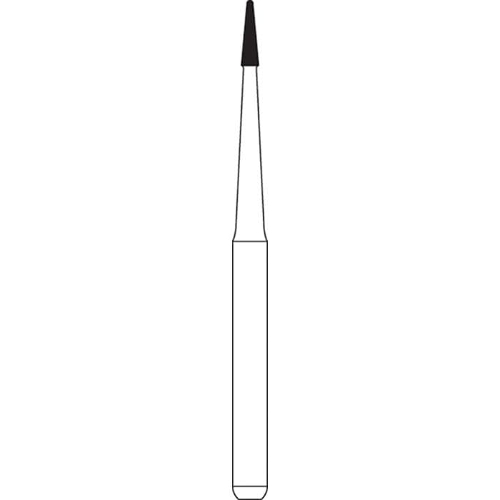 NTI Diamond Bur, FG, Football, #379, 2.3 mm, Fine, Red, 5/Pk, F379-023 thumbnail 17