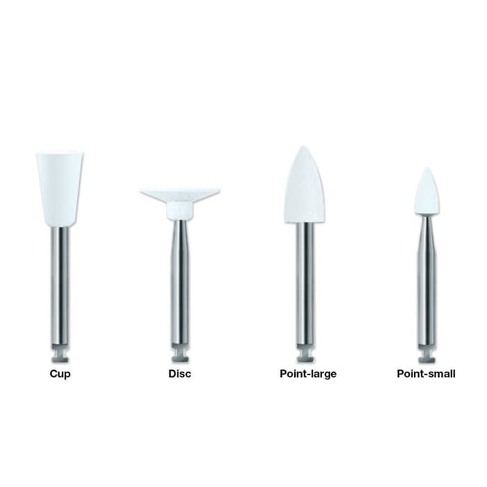 Kerr NTI PDQ2 Single-Step Composite Polisher, Small Point, White, RA Shank, 20/Pkg, P3133 thumbnail 10