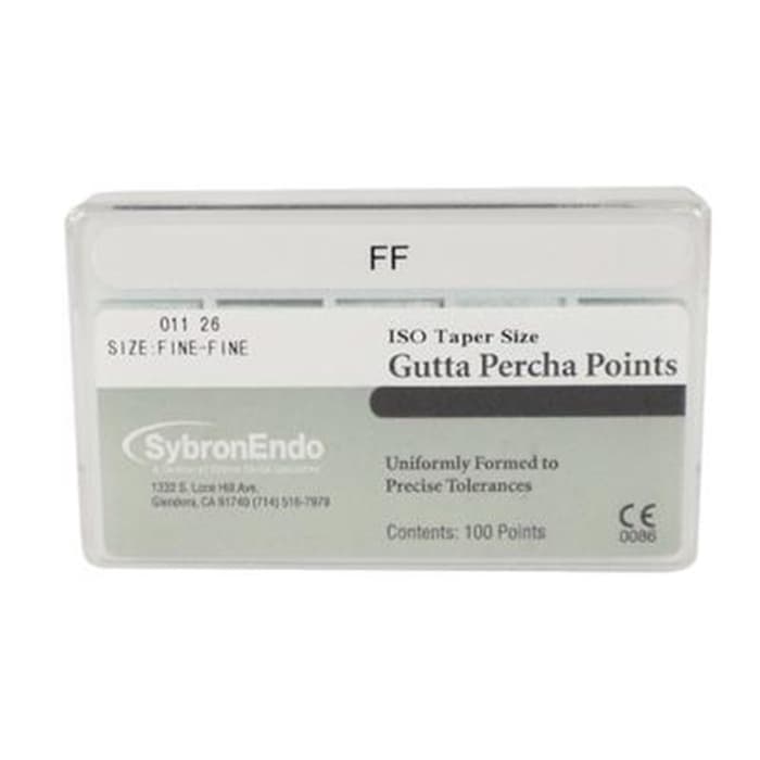 Kerr Tapered Gutta Percha Points, Medium (M), 100/Box, #12645 thumbnail 10