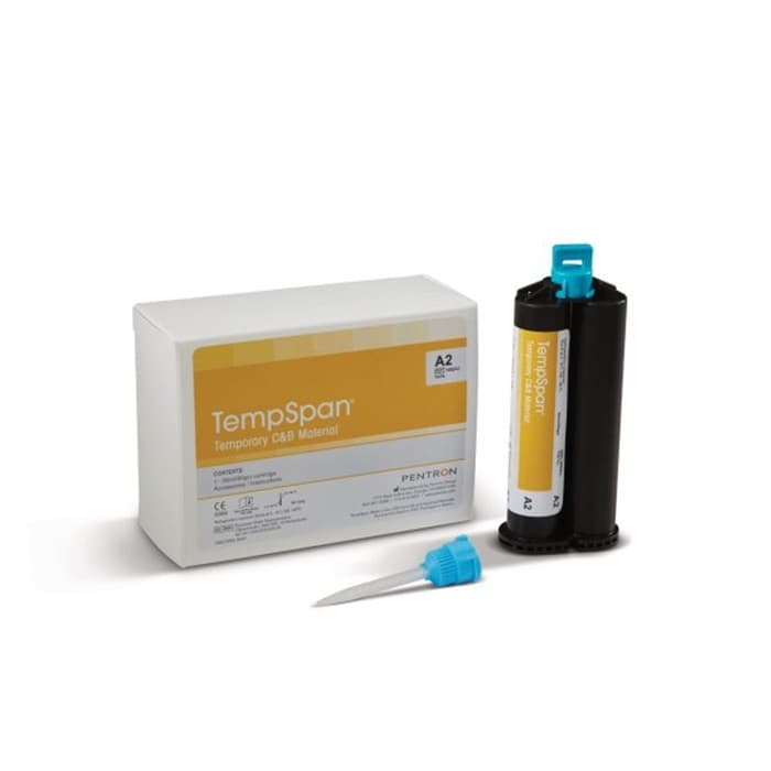 TempSpan Dual Cure Temporary Crown & Bridge Material, Cartridge Refill, 50 mL, Shade A3.5, 1/Pk, N69AE thumbnail 20