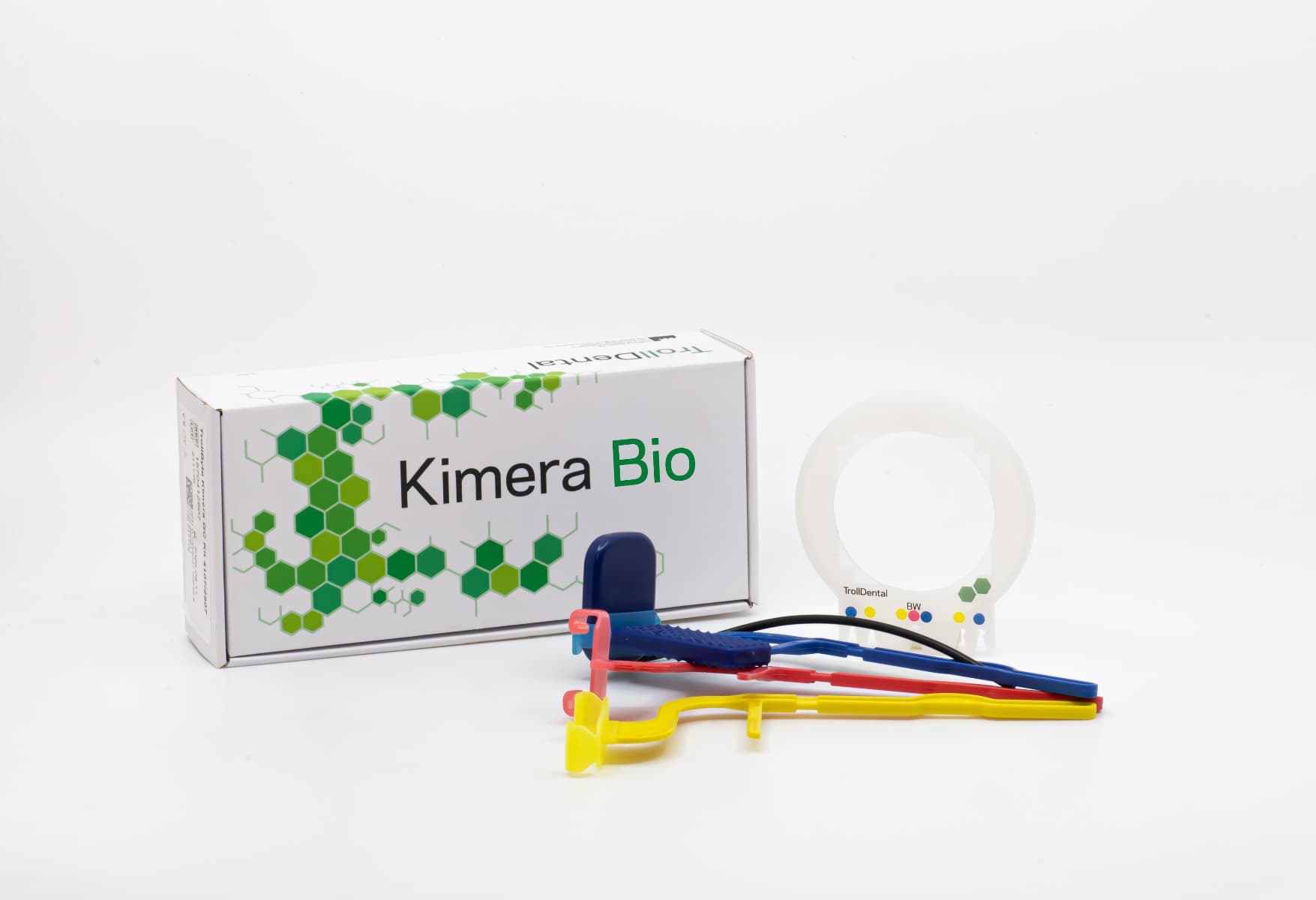 TrollByte Kimera Bio Yellow Digital Sensor Holder Kit 4306 for Horizontal Bitewings & Periapicals, Yellow, 3 Holders + 1 Aiming Ring, Autoclavable thumbnail 6