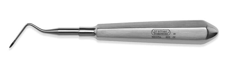 Premier #80S Apical Pick Elevator, Single-End, Medium Stainless Steel Handle, 1/Pk, 1003354 thumbnail 9