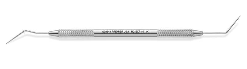 Premier Explorer, Double-Ended, #16 RC (Root Canal), Round Handle, Stainless Steel, 1/Pk, 1003844 thumbnail 12
