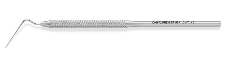 Premier Dental Root Canal Spreader, Single-Ended, Stainless Steel, #D11T, Round Handle, 1/Pk, 1003872 thumbnail 18