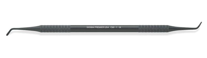 Premier Composite Manipulation Instrument CMI-1, Double-Ended, Black Anodized Aluminum, Round Handle, Size #1, 1/Pk, 1003894 thumbnail 10
