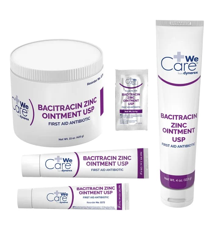 Dynarex Bacitracin Zinc Ointment, 1 oz Tube, #1173 - Bacitracin Zinc Ointment, 1 oz tube - Image 1