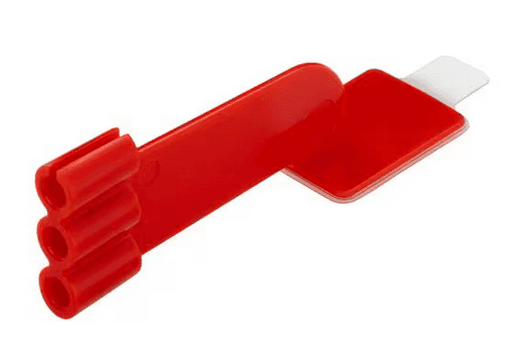 Pac-Dent EzAim Individually Cut Adhesive Sensor Holder, Bitewing, Red, 50/Pk, 131118 thumbnail 18