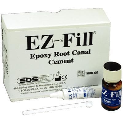 EZ-Fill Epoxy Root Canal Cement Kit, Powder/Liquid, 7.5g Gel, 8.0g Powder, 1608-00 thumbnail 3