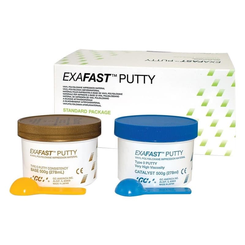 GC Exafast Putty Standard Pack, 2 Min Setting Time, #137307 - Exafast Putty Standard Pack - Image 1