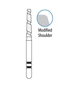 Two Striper TS2000 Diamond Bur, FG, Coarse, KR Taper Flat End, #2001.8KR, 1.6mm Major/1.1mm Minor Diameter, 8mm Length, 5/Pkg, #2000021 thumbnail 11