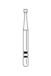 Two Striper Operative Diamond Bur, FG, Flat End Cylinder, #35, 1.0 mm, Medium, Blue, 5/Pk, 2013221 thumbnail 11