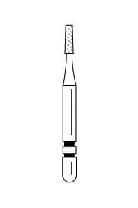 Two Striper Operative Diamond Bur, FG, Flat-End Taper, #556, Medium Grit, Blue Ring, 0.9 mm Major/0.8 mm Minor Diameter, 3.3 mm Head Length, 5/Pk, 2013271 thumbnail 17