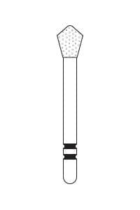 Two Striper® Skooter™ Diamond Burs FG, Acorn, T2, Medium, Blue, 3.0 mm, 5/Pkg, 2015192 thumbnail 14