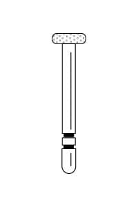 Premier Two Striper Diamond Bur, FG, Wheel, #862, Coarse, Green, 4.1 mm, 5/Pk, 2015544 thumbnail 14