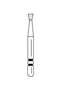 Two Striper® Diamond Bur, FG, Coarse, Green, Inverted Cone, #315.1.75C, 5/Pkg, 1.6 mm Major/1.1 mm Minor Diameter, 1.75 mm Length, 2015790 thumbnail 11