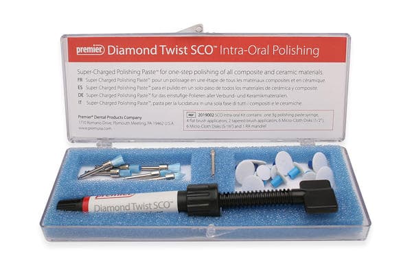 Diamond Twist SCO Intra-Oral Polishing System Kit, 3 g Paste Syringe, 2019002 thumbnail 13