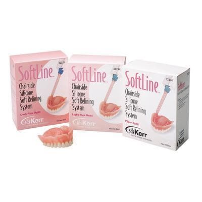 Kerr SoftLine Chairside Silicone Soft Reline Material Refill, Clear Pink, 50 mL Cartridge Kit, #32236 thumbnail 18