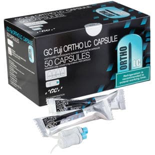 GC Fuji Ortho LC Cap Refill, Orthodontic Bonding Adhesive Capsule, 50/Pkg, #439450 - Fuji Ortho LC Cap Refill (50) - Image 1