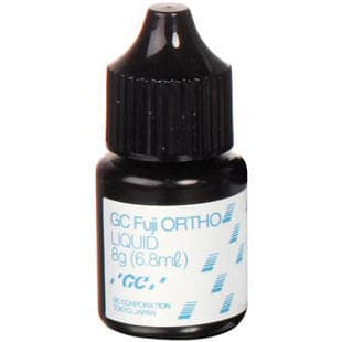 GC Fuji Ortho Self-Cure Cement Liquid Only, 6.8ml Bottle, #000210 - Fuji Ortho Liquid Only (6.8ml) - Image 1