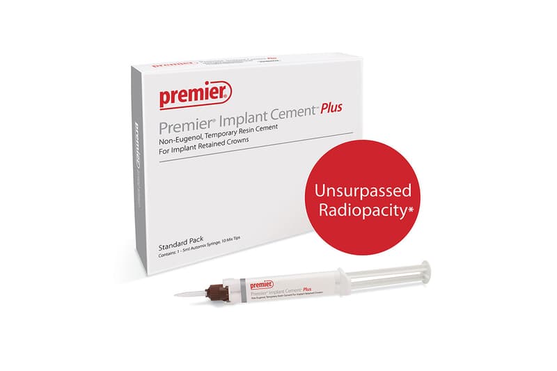 Premier Implant Cement Plus, White, Standard Pack, 5 ml Automix Syringe with 10 Tips, #3001551 thumbnail 17