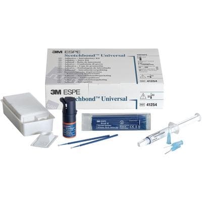 Scotchbond Universal Intro Kit, 5mL Adhesive Vial with Etchant, Mixing Wells, Microbrushes & Accessories, #41254 - Scotchbond Universal Intro Kit - Image 1