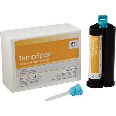 TempSpan Dual Cure Temporary Crown & Bridge Material, Cartridge Refill, 50 mL, Shade A3.5, 1/Pk, N69AE thumbnail 22
