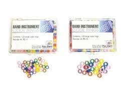 Pac-Dent Silicone Instrument Code Rings, Small, Assorted Colors, 120/Box, CR-100 thumbnail 2