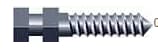 Nordin Titanium Composite Post Cylinder S4, 6/Pk, #03-206 - Titanium Composite Post Cylinder S4 (6) - Image 1