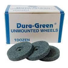 Shofu Dura-Green Unmounted Finishing Wheel #8, Silicon Carbide, 3mm Thick, 12/Box, #0152 thumbnail 6