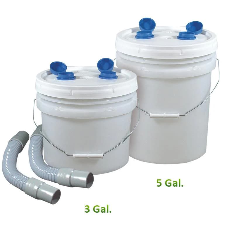 Sky Choice Plaster Trap 5 Gallon Refill with Lid and Attached Fittings - Plaster Trap 5 Gallon (Refill) - Image 1