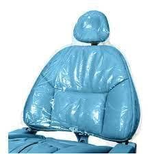 Pac-Dent Armor Half Chair Sleeves, 27.5" x 24", Clear Plastic, 225/Box, #112 thumbnail 7