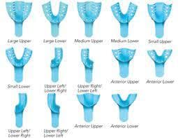 Pac-Dent Impression Trays #10 Anterior Lower, Disposable, 10/Box - Impression Trays #10 Anterior Lower (10) - Image 1