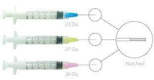 Pac-Dent Irrigation Combo Kit, 27 Gauge 1" Bendable Yellow Needle Tips with 3cc Luer-Lock Syringes, Non-Latex, 100/Bx, #245 thumbnail 6