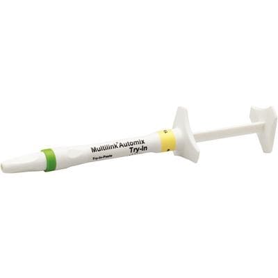 Multilink Automix NG Try-In Paste Syringe, 1.7 g, Shade Yellow, Refill, 645957WW thumbnail 8