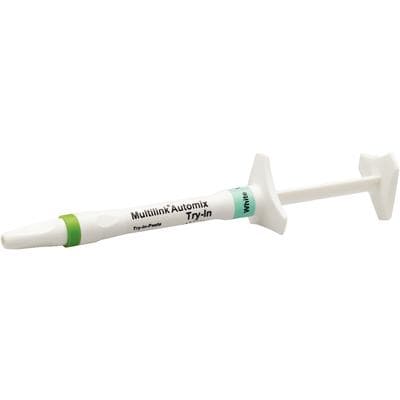 Multilink Automix NG Try-In Paste Syringe, 1.7 g, Shade White, 645959WW thumbnail 9