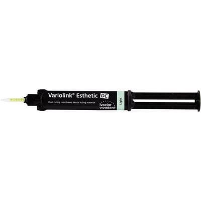 Variolink Esthetic DC Dual-Curing Luting Composite Refill, Light Shade, 9g Automix Syringe, 15 Mixing Tips, 666122WW thumbnail 20