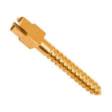Nordin Gold Plated Conical Cross Head Screw Posts Refill S2, Lead Free Alloy, 12/Pack, DG-S2 thumbnail 3