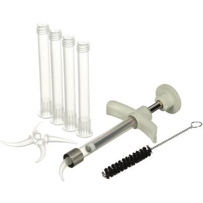 Solventum Elastomer Syringe Set - Plastic, 1 Syringe, 4 Tips, 4 Barrels, 1 Brush, #71210 - Elastomer Syringe Set - Plastic - Image 1