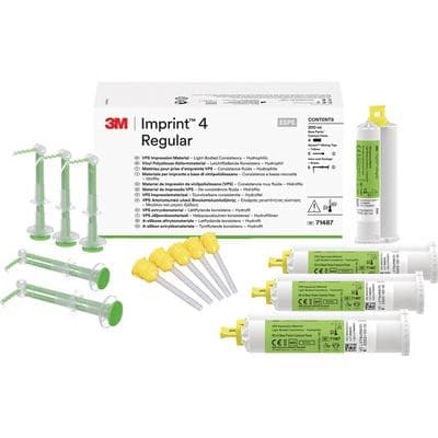 Imprint 4 Regular Body Refill, 4x50ml Cartridges with Mixing Tips and Syringes, #71487 - Imprint 4 Regular Body Refill (4x50ml) - Image 1