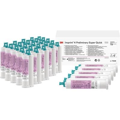 Solventum Imprint 4 SQ Preliminary Bulk Pack, 30x50mL Cartridges, #71549 - Imprint 4 SQ Preliminary Bulk Pack (30) - Image 1