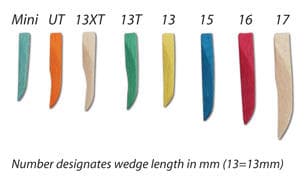 Premier Sycamore Wood Wedges, Mini, Light Blue, 400/Pk, 9061109 thumbnail 27